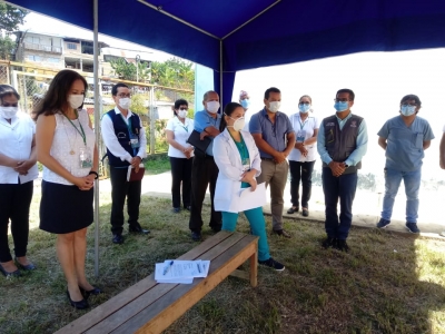 REAPERTURA DEL CENTRO ONCOL&Oacute;GICO DE LAMAS