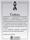 CONDOLENCIAS